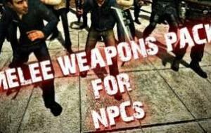 Melee Weapons Pack for NPCs 2 | Garrys mod моды