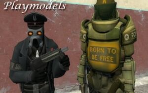 Модельки игрока из SnowDrop Escape (Капитан Арктических Сил Альянса и Джаггернаут Сопротивления) | Garrys mod моды