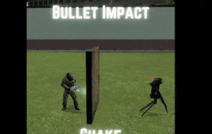 Bullet Impact Shake | Garrys mod моды