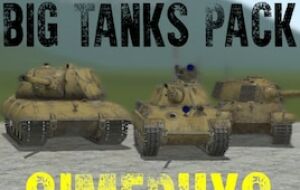 [simfphys] WW2 German 'Big Tanks' Pack | Garrys mod моды