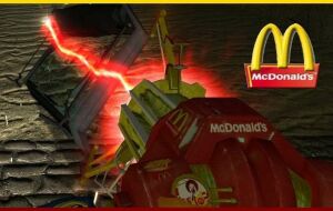 Скин McDonalds для Грави-Пушки! | Garrys mod моды