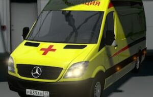 [Simfphys] Mercedes-Benz Sprinter Russian Emergency Services | Garrys mod моды