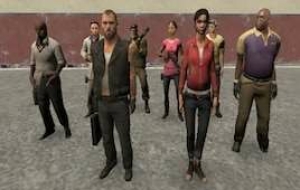 L4D1/2 HL2 main characters replacement