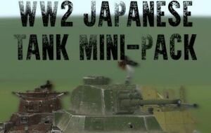 [simfphys] WW2 Japanese Tank Mini-Pack