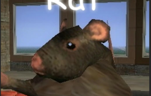 Funny Rat Playermodel with Silly Hats