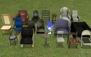 Множество стульев