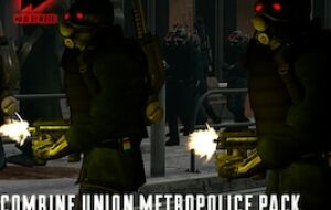 Мод на Combine Union Metropolice в Garry's Mod