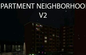 gm_apartment_neighborhood_v2_christmas | Garrys mod моды