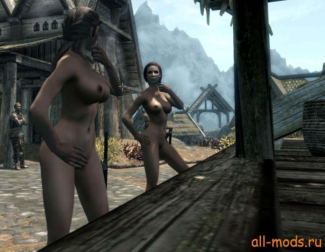 Nude girls playing skyrim — pic 1