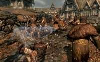 Skyrim — бандиты атакующие города