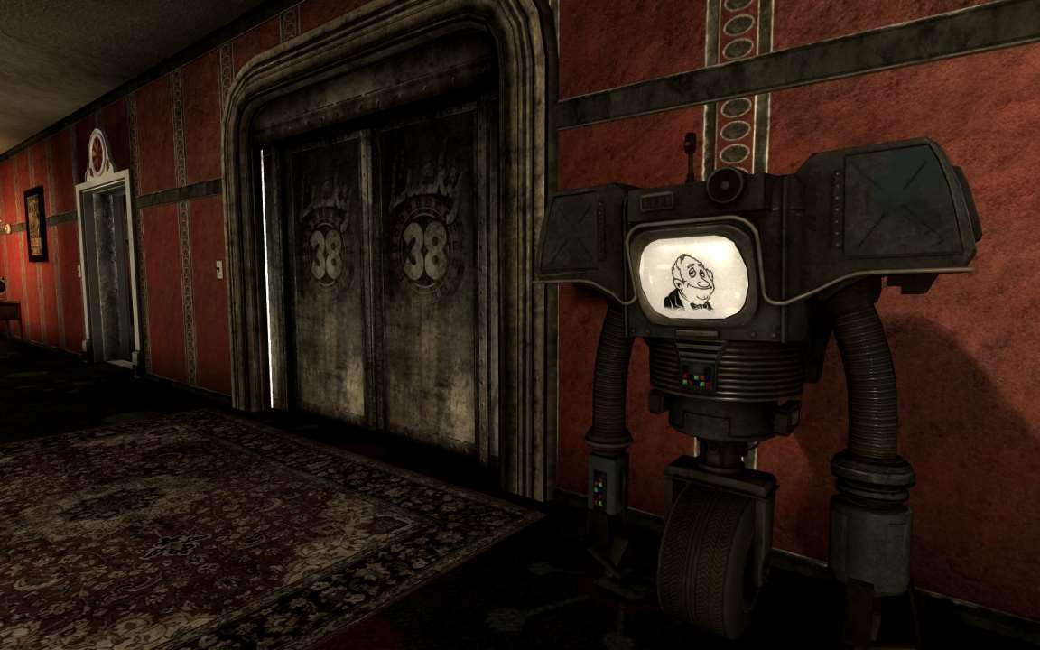 Fallout NV - Перезагрузка люкса Лаки 38.