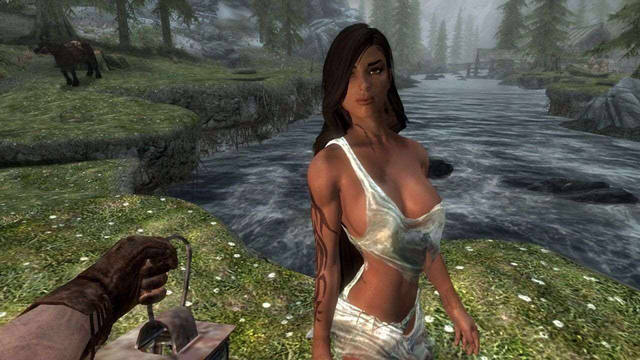 Алл мод. Девушка мода. Skyrim новый мод. Скайрим мод спутница Изабоу» .. Новая мода девушек.