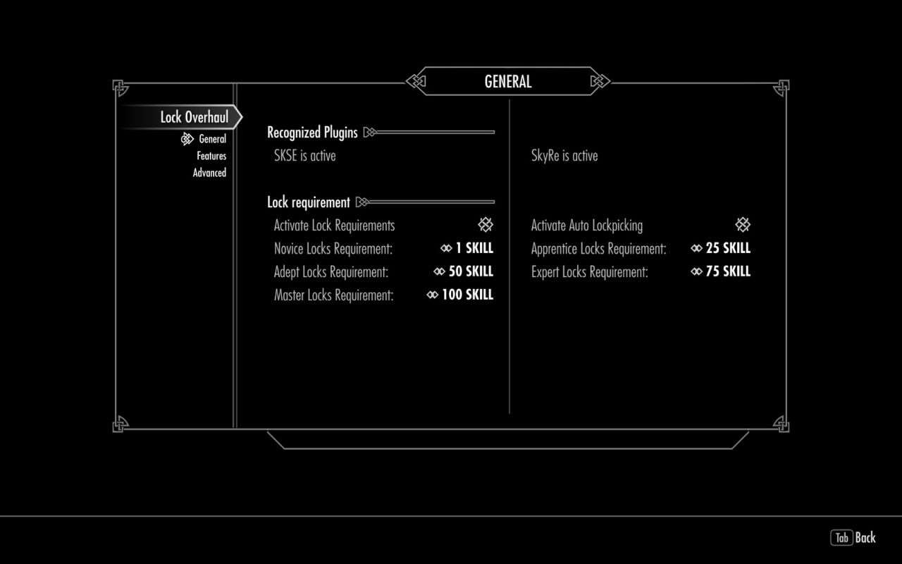 Skyrim - Переделанная система взлома замков