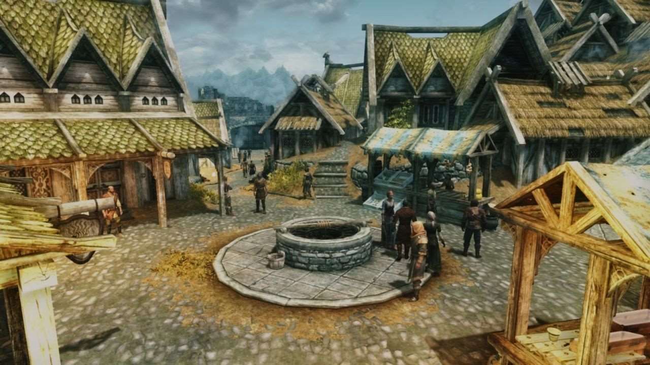 Skyrim - Реалистичные города (Вайтран)