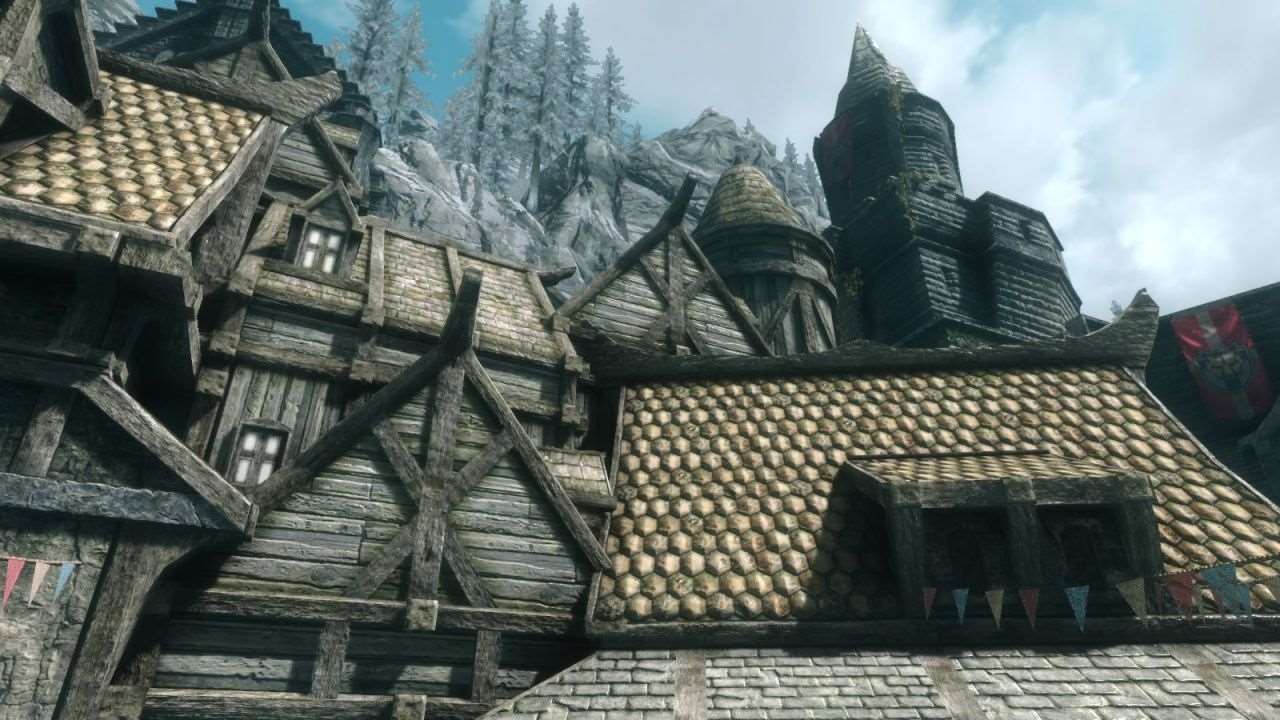 Skyrim - Реалистичные города (Солитьюд)