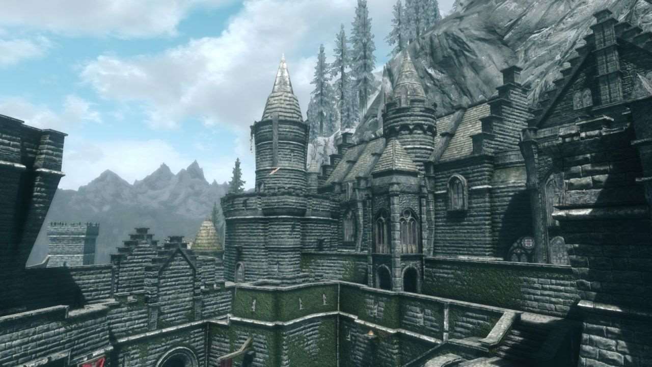 Skyrim - Реалистичные города (Солитьюд)