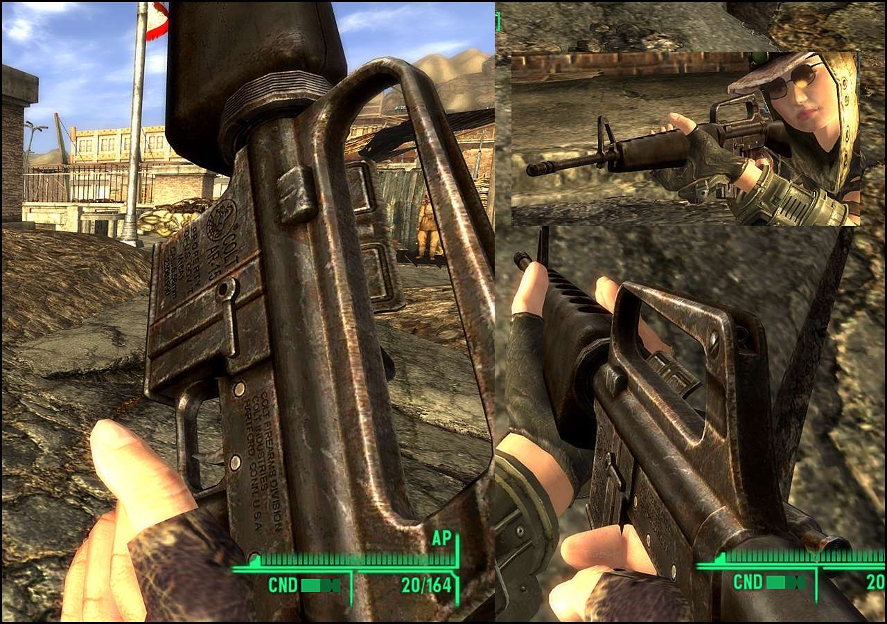 Fallout NV - Weapon Retexture Project.