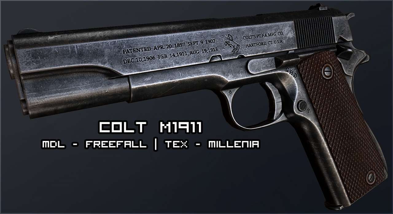 Fallout 4 colt 1911 mod фото 19