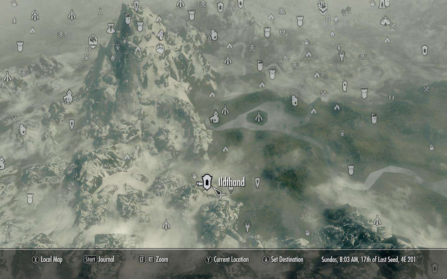 Skyrim dwemer ruins map