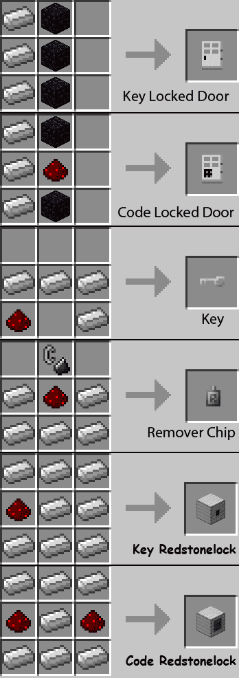 Как сделать обычную дверь в minecraft