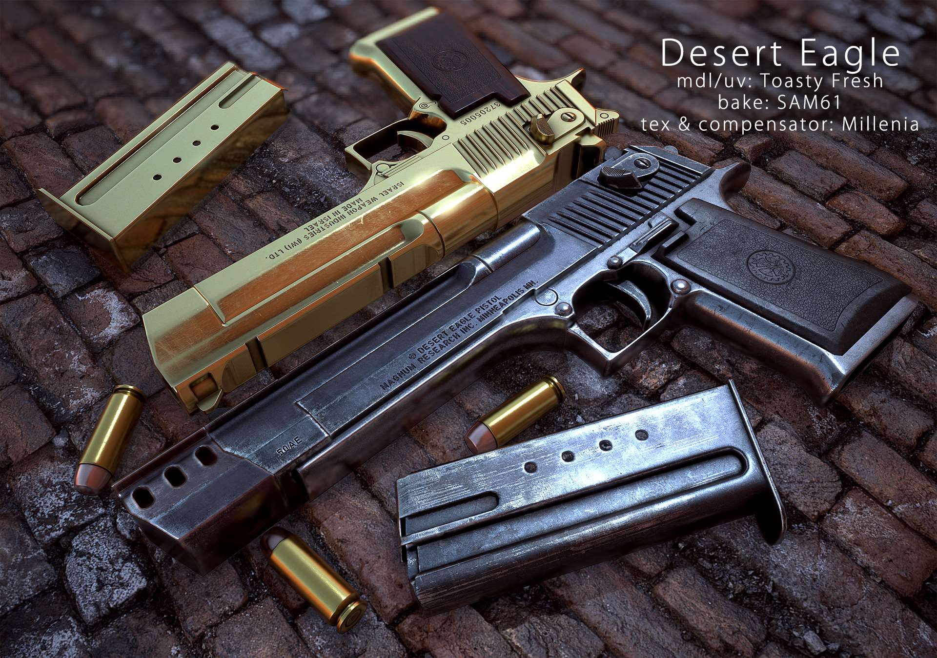 Fallout NV - Пустынный орёл / Desert Eagle.