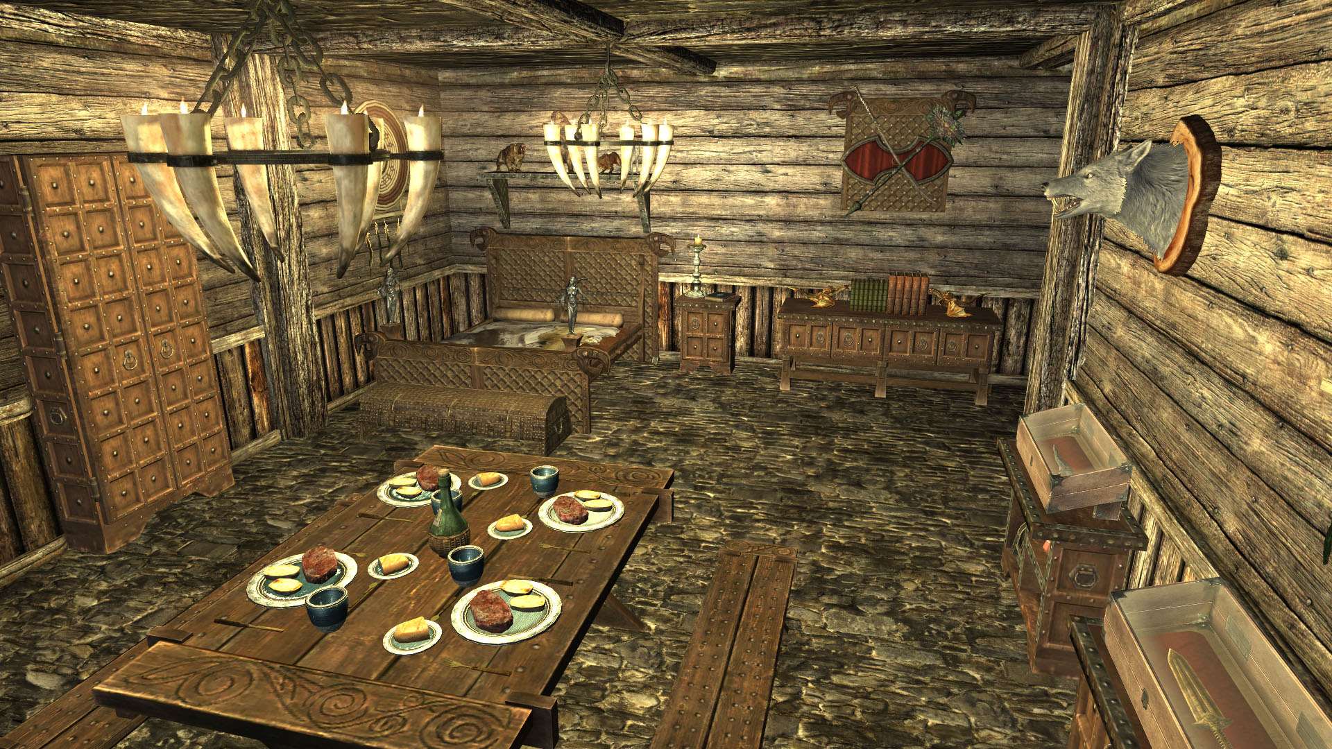 Skyrim - Расширенные подвалы для домов из Heartfire.