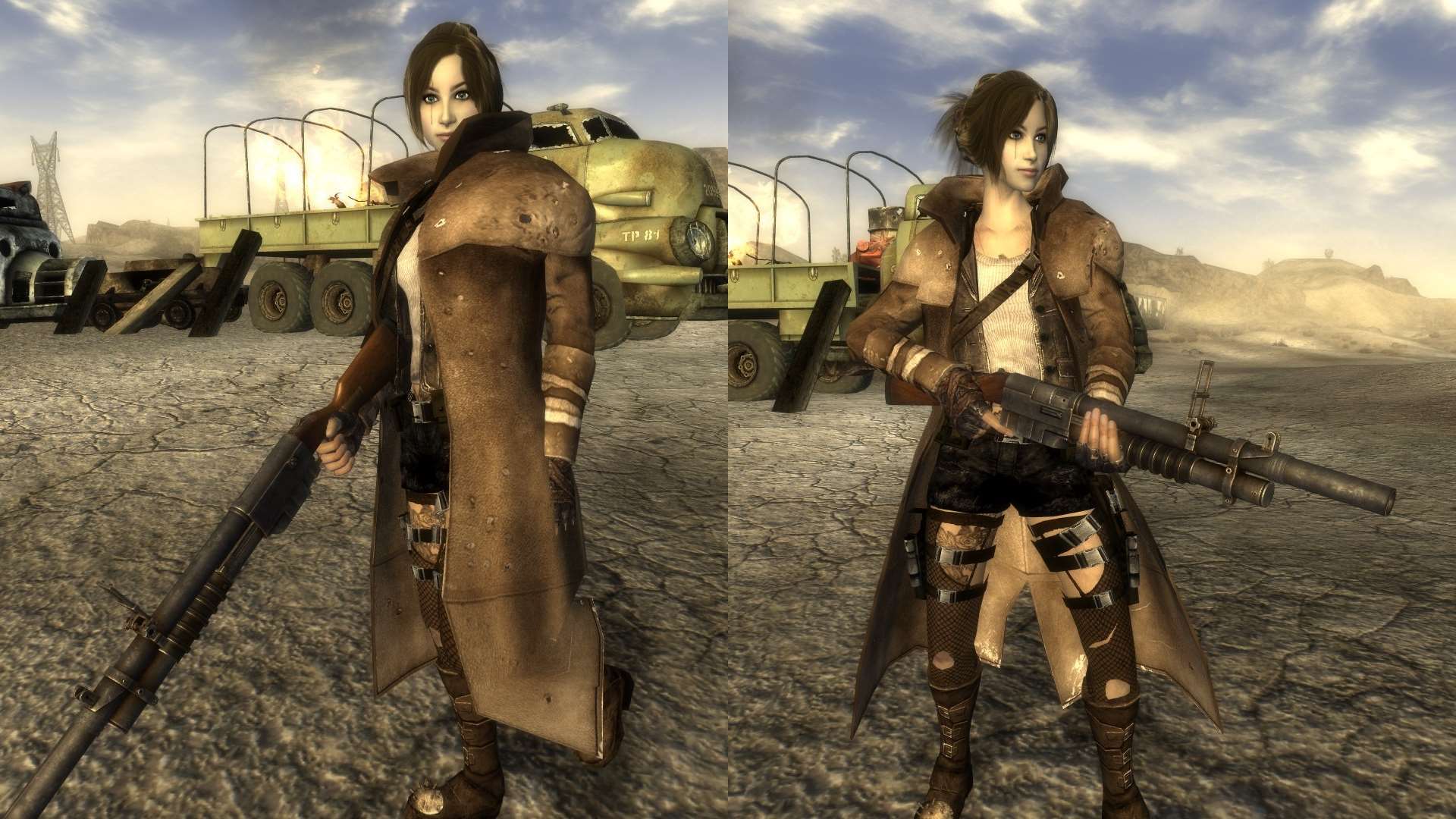 Fallout new vegas type 4 alternative outfits фото 38