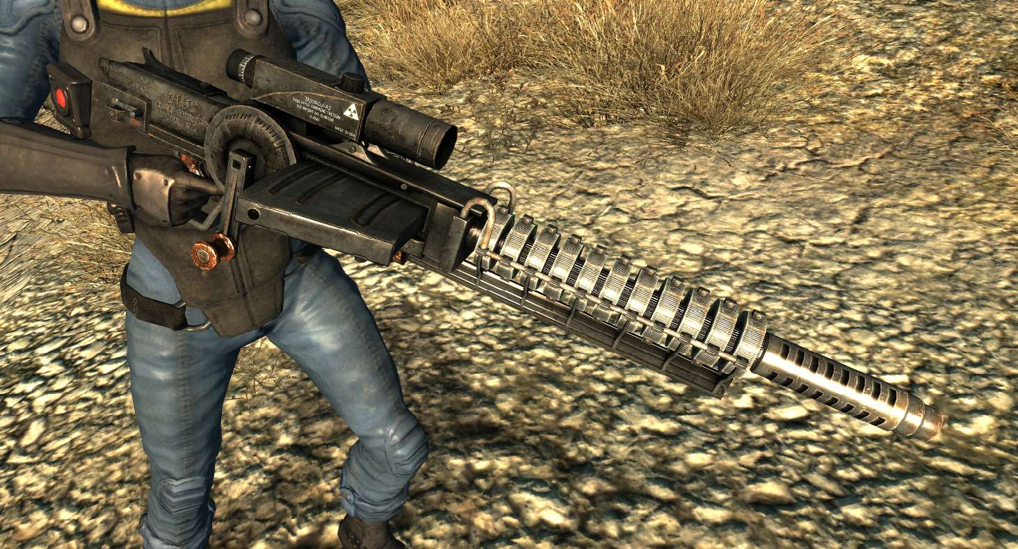 Fallout 4 gauss rifle retexture фото 35