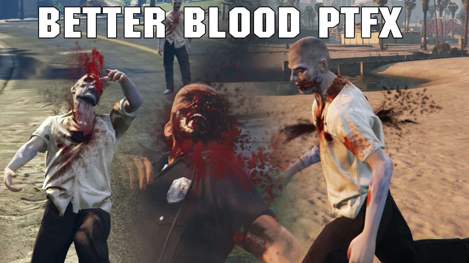 Blood and gore for gta 5 фото 15