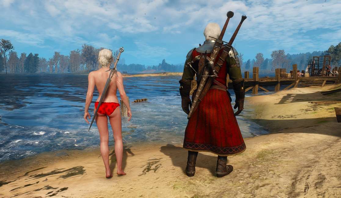 The Witcher 3 - Сексуальная Цири.
