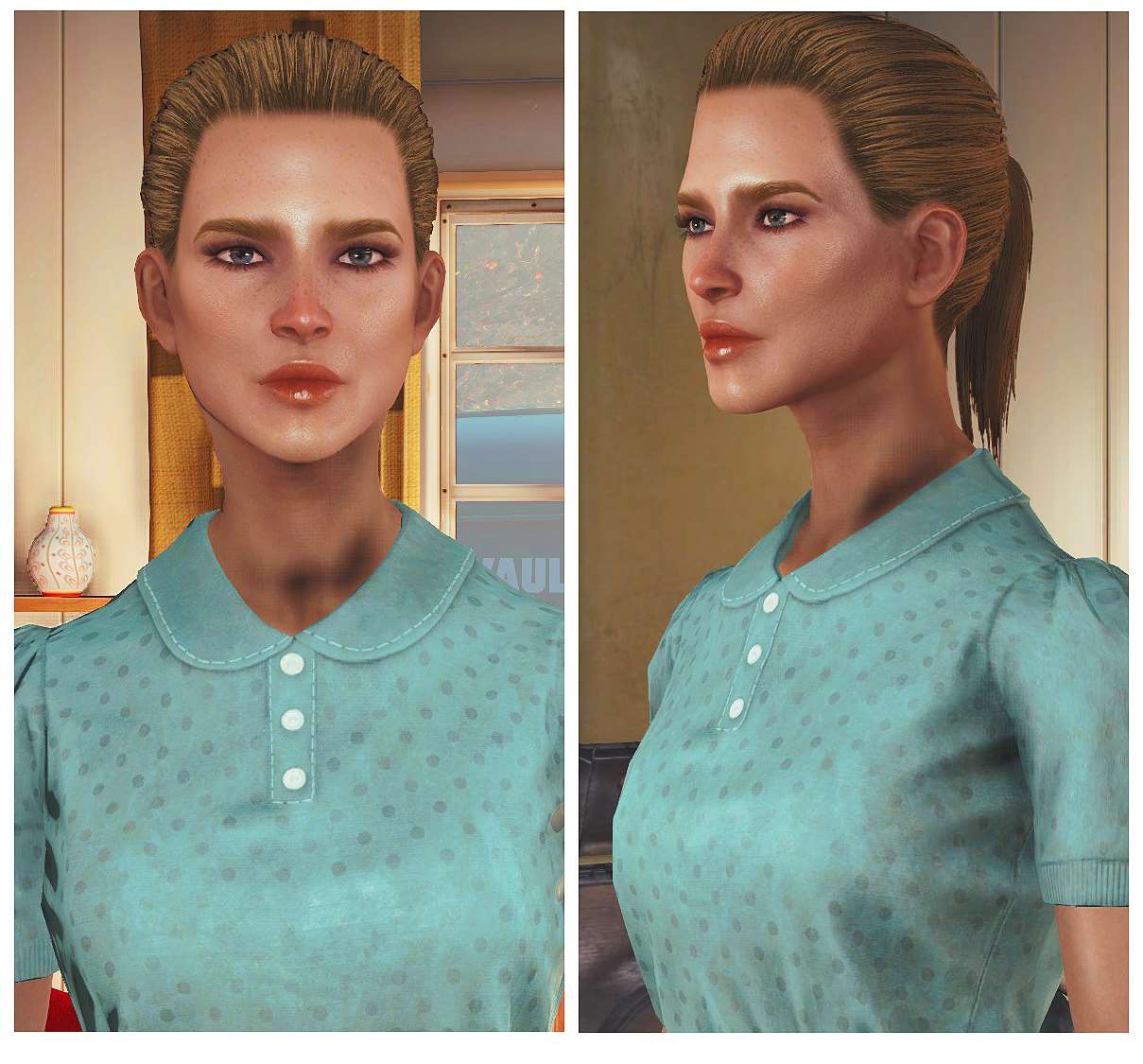 Fallout 4 текстуры женского лица фото 5