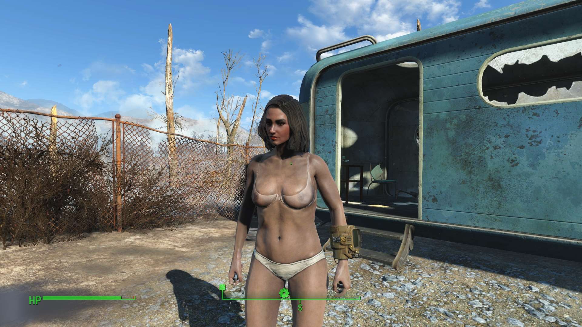 Fallout 4 сохранения начало игры перед выходом из убежища женский персонаж фото 24