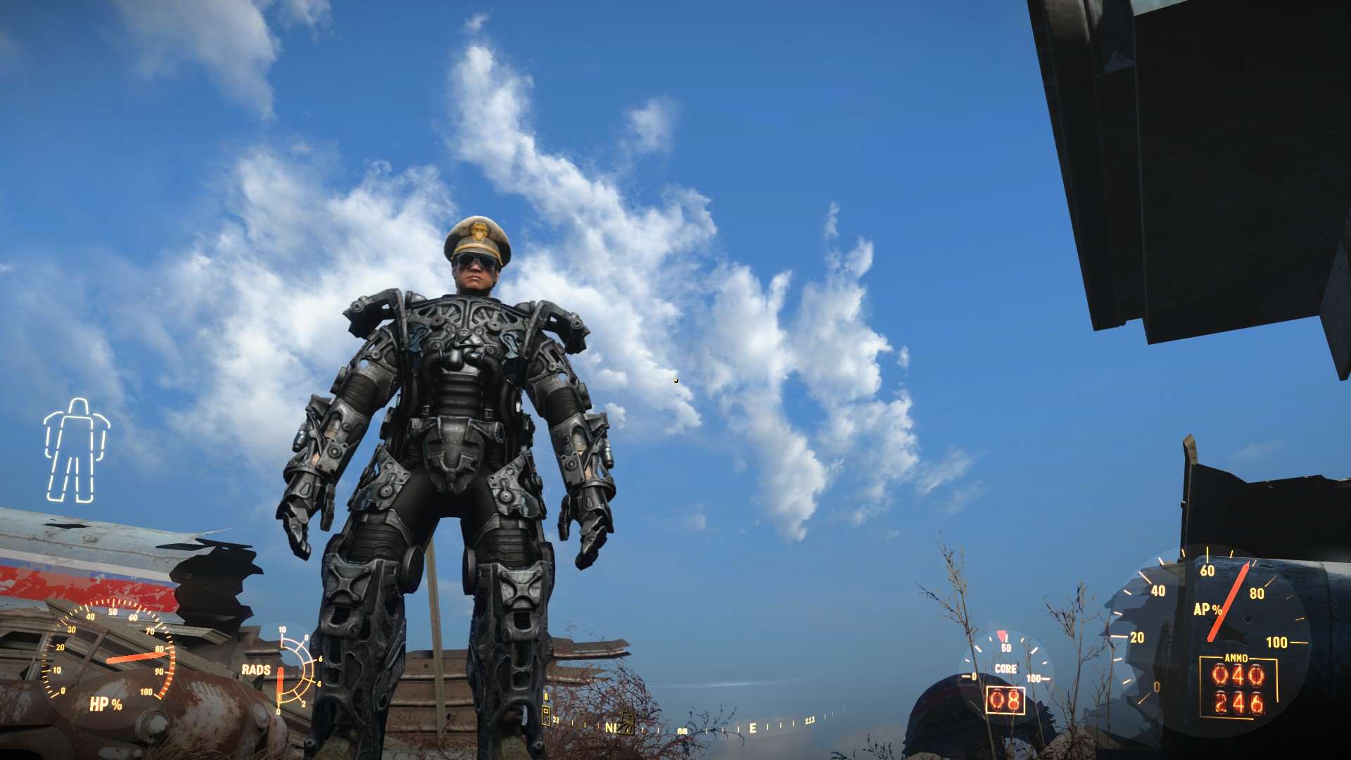 Fallout 4 power armor retexture фото 96
