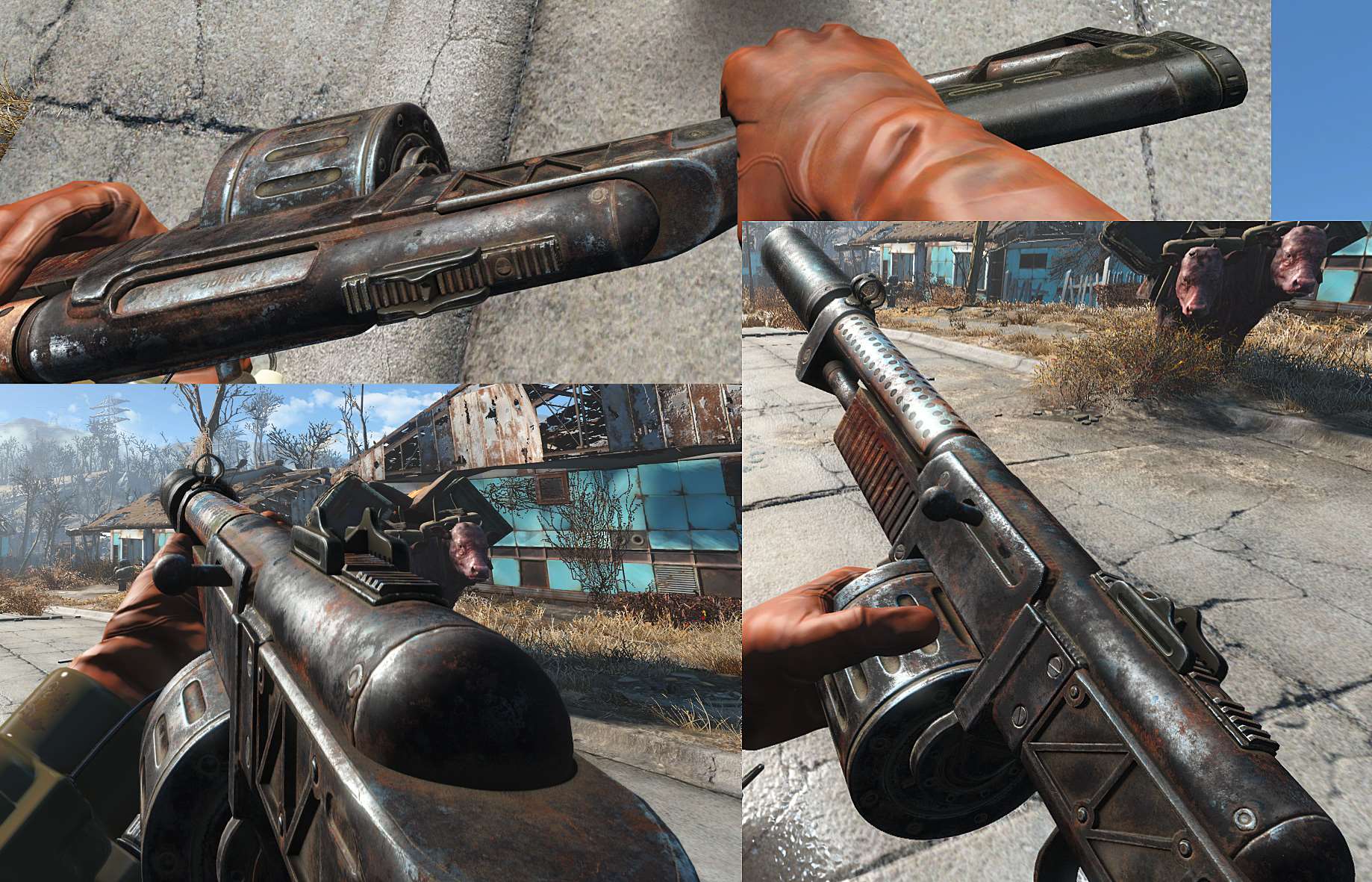 Fallout 4 боевой дробовик легендарный фото 10