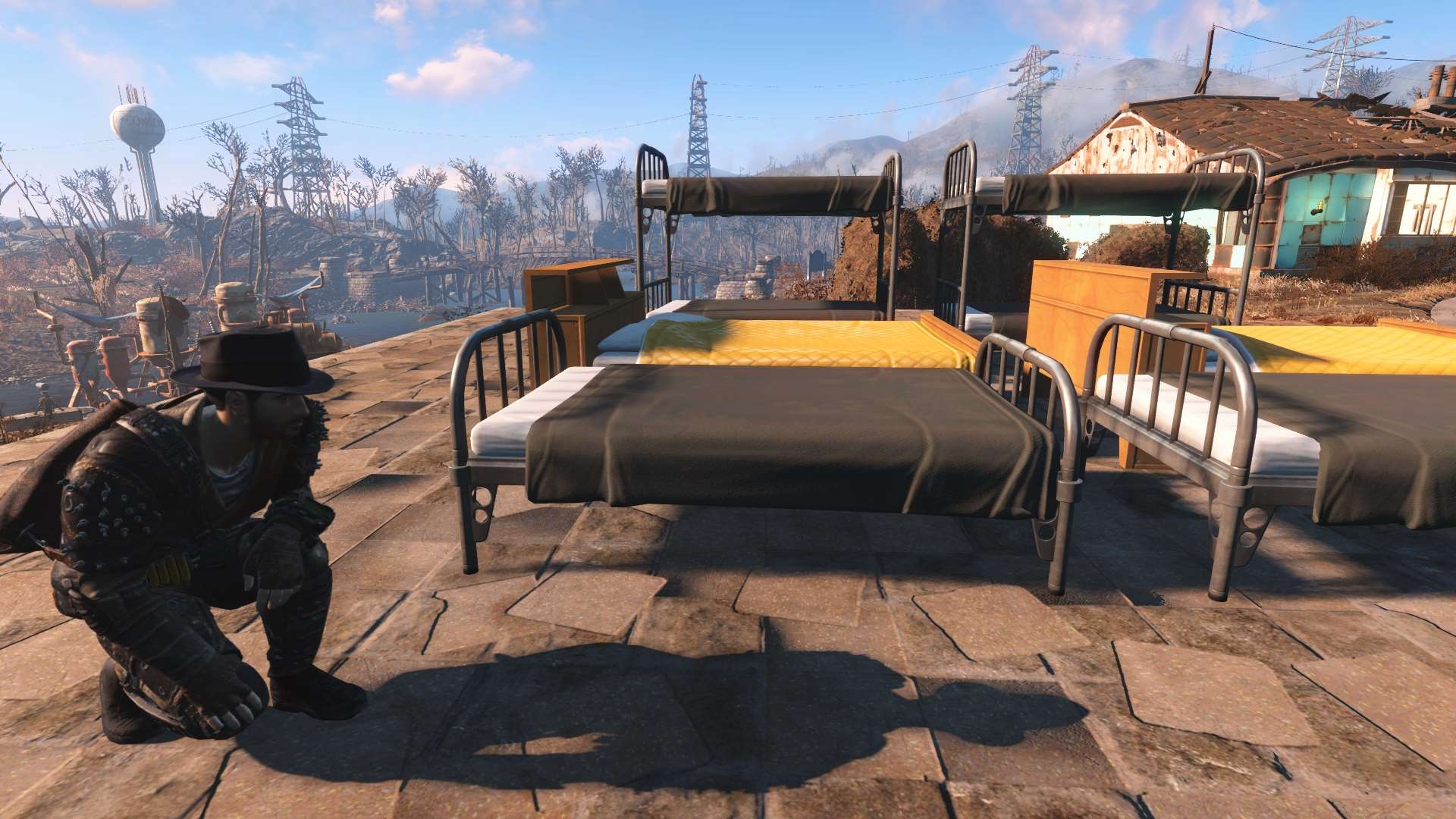 Fallout 4 построить кровать фото 27