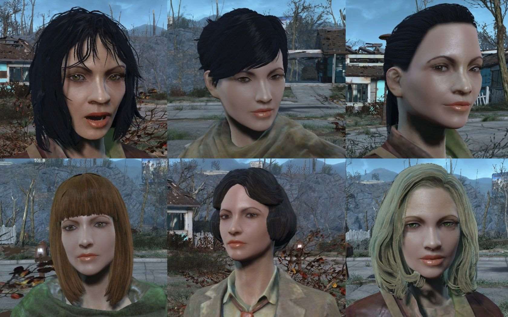 Fallout 4 красивые женские лица нпс (120) фото
