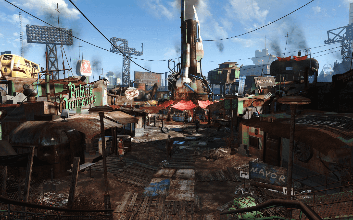 Fallout 4 графика для слабого пк фото 79