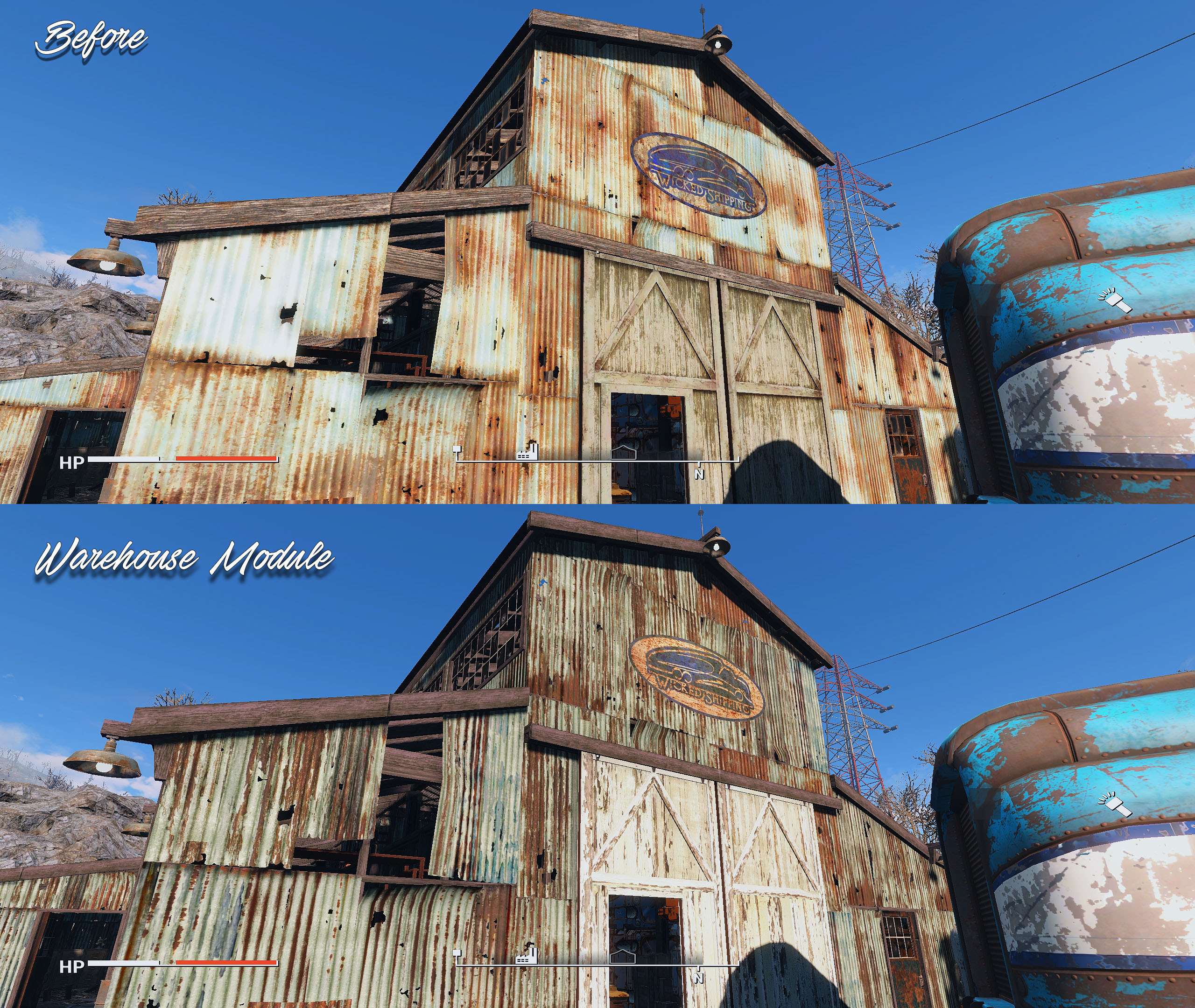 Fallout 4 ретекстуры зданий фото 66