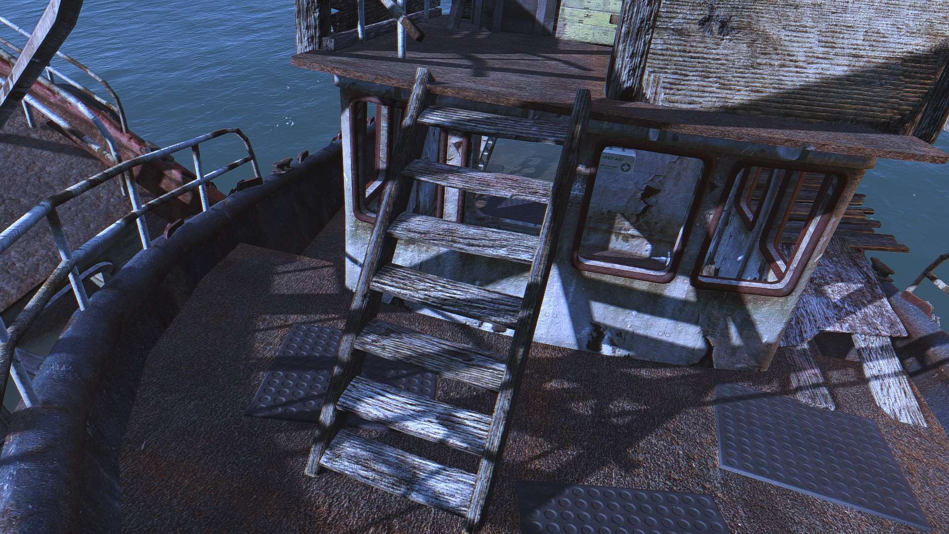 Fallout 4 лодка лебедь фото 17