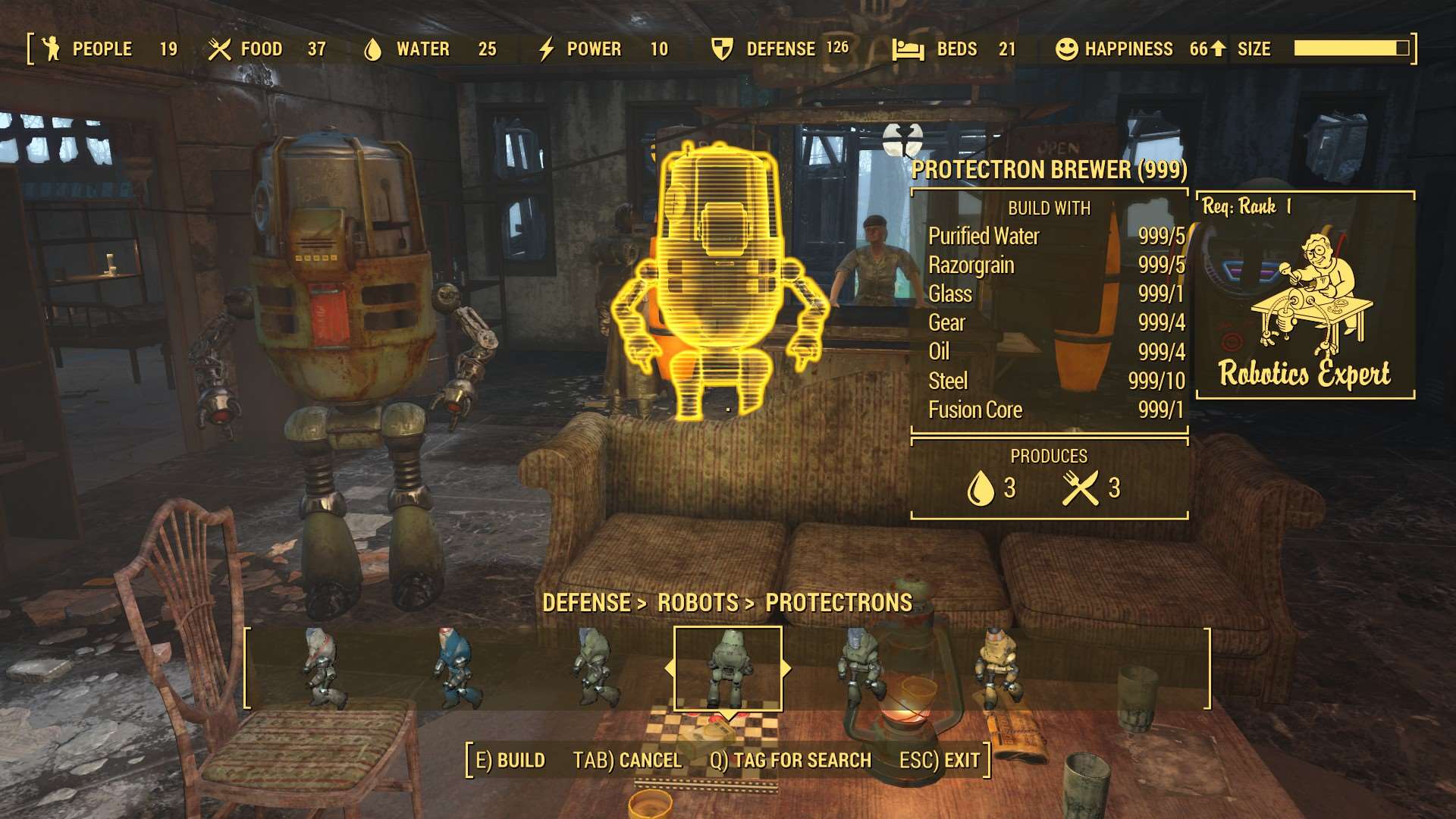 Fallout 4 как собрать робота охранника фото 74