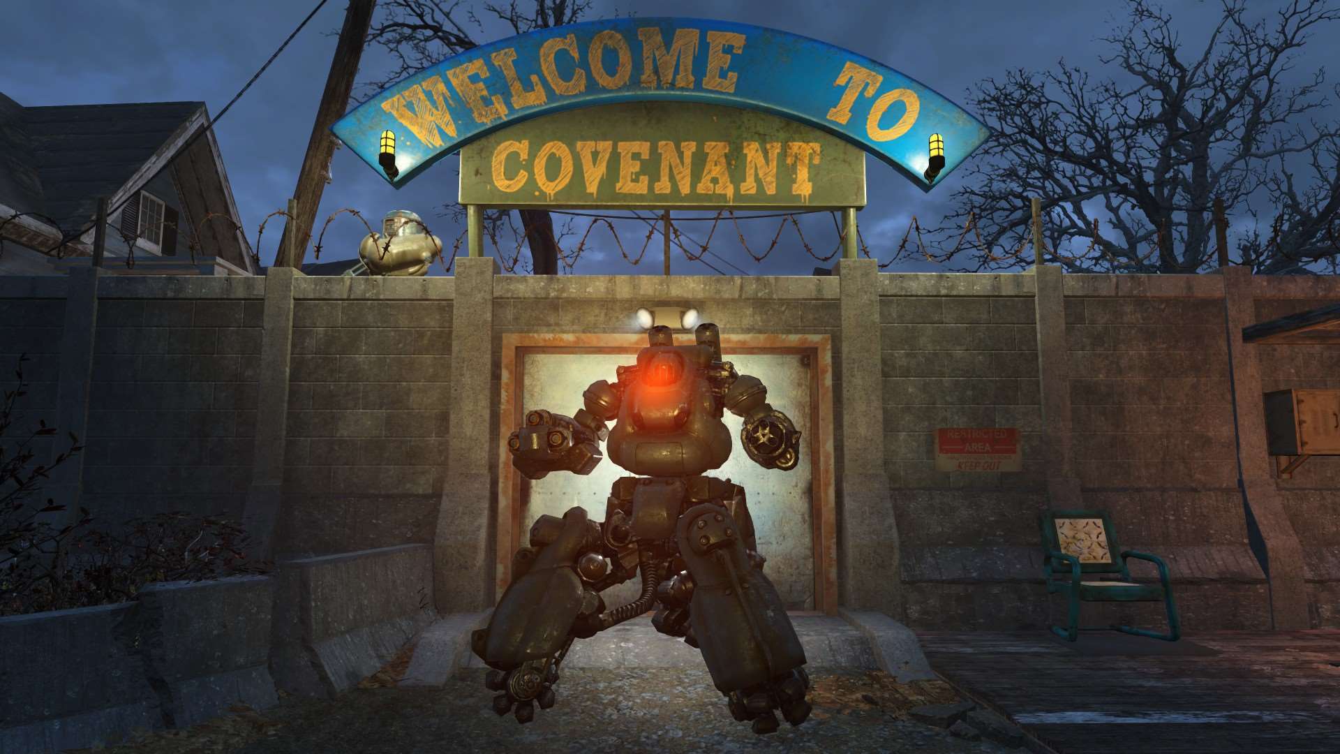 Robot home defence for fallout 4 фото 4