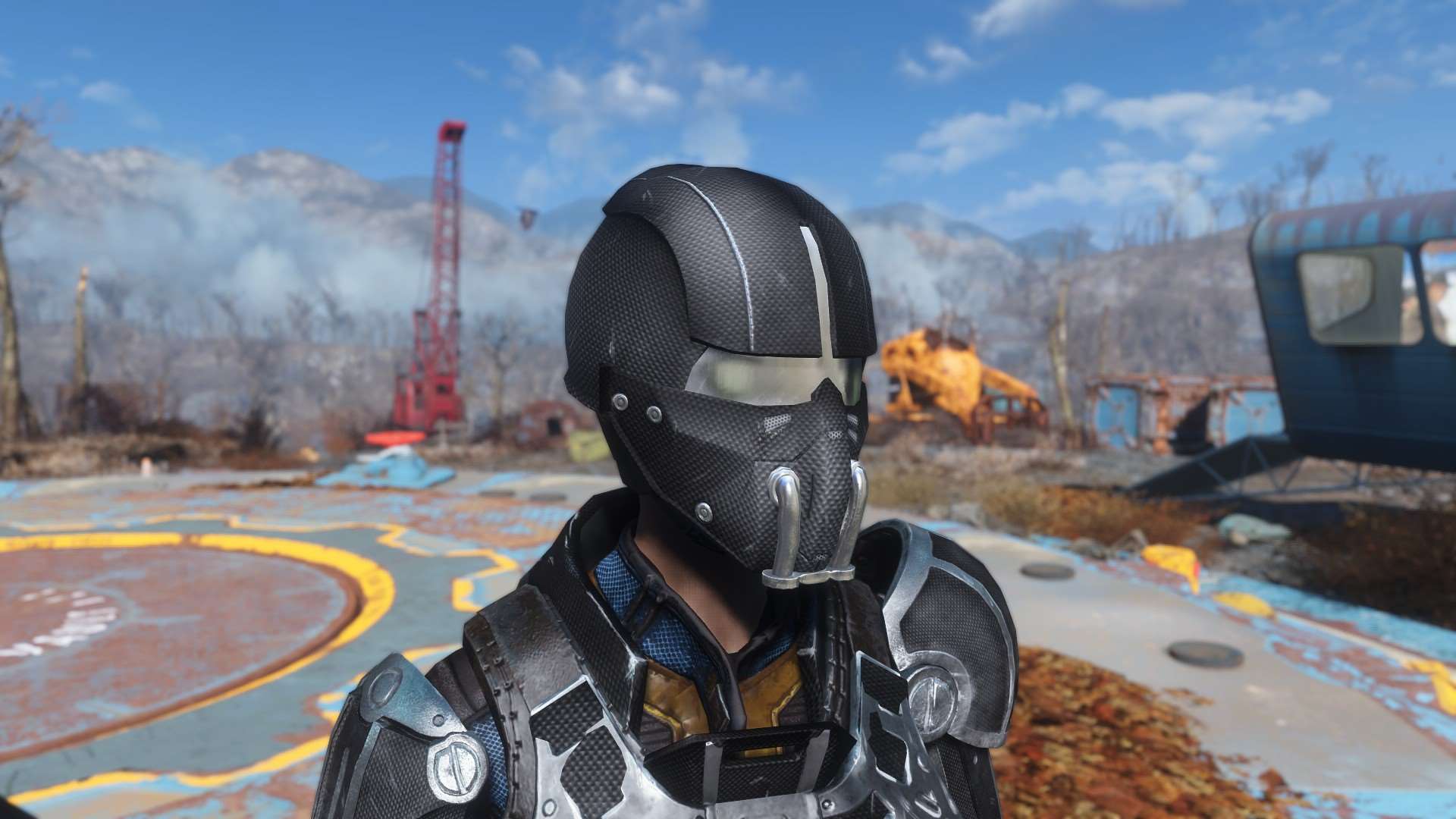 Fallout 4 - Карбоновый Шлем Синтов N7.