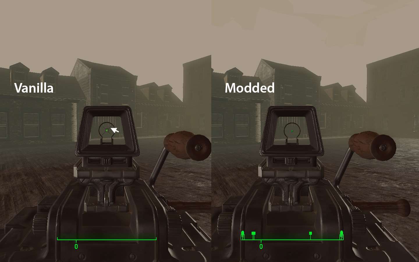 Fallout 4 как поменять прицел фото 21