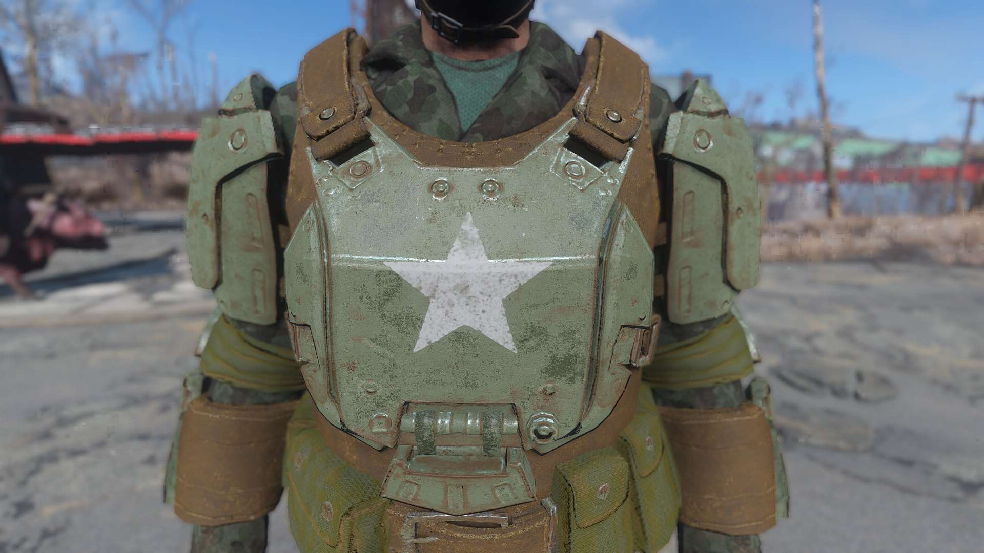 Fallout 4 боевой шлем фото 44