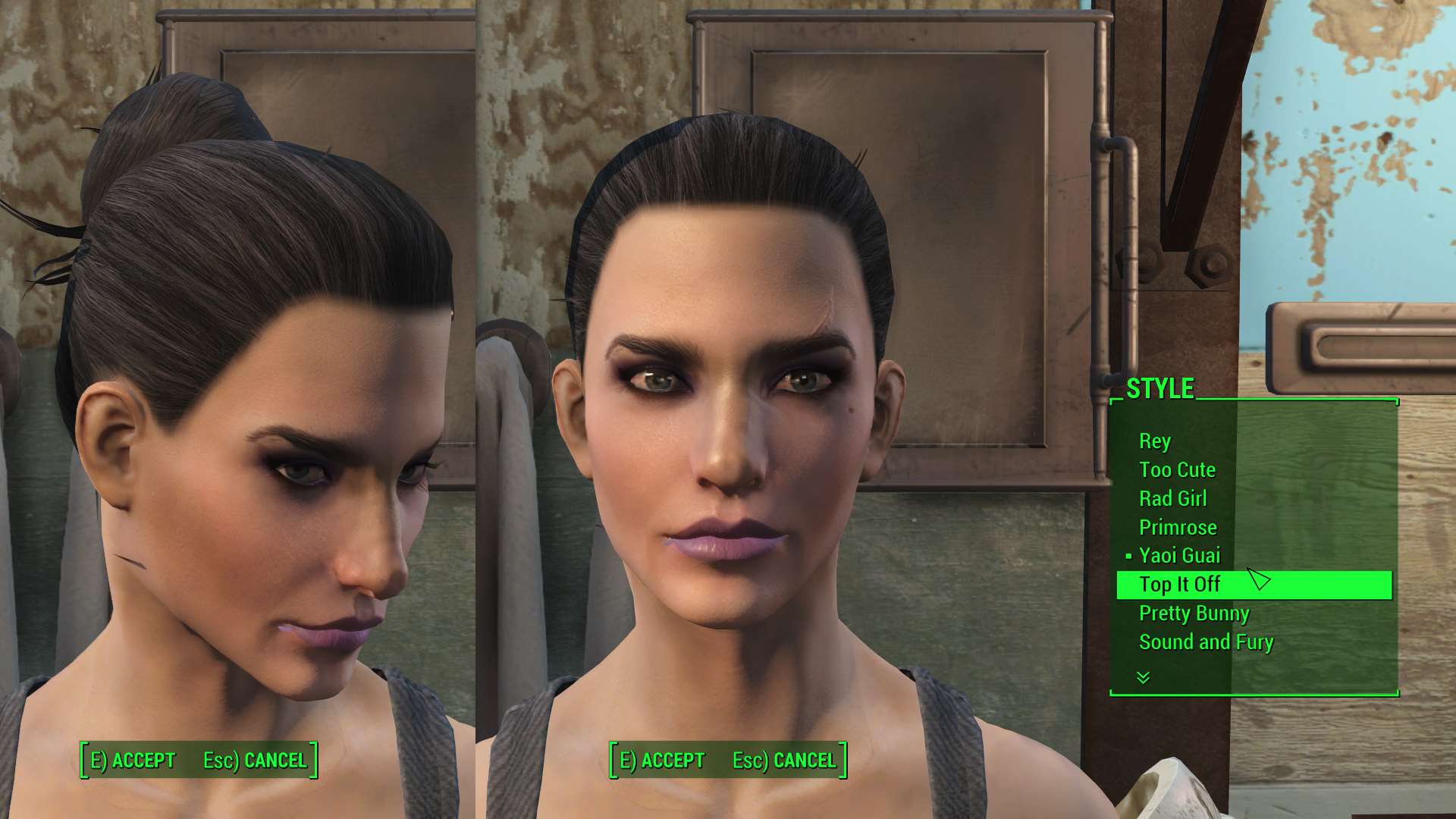 Ponytail hairstyles fallout 4 фото 62