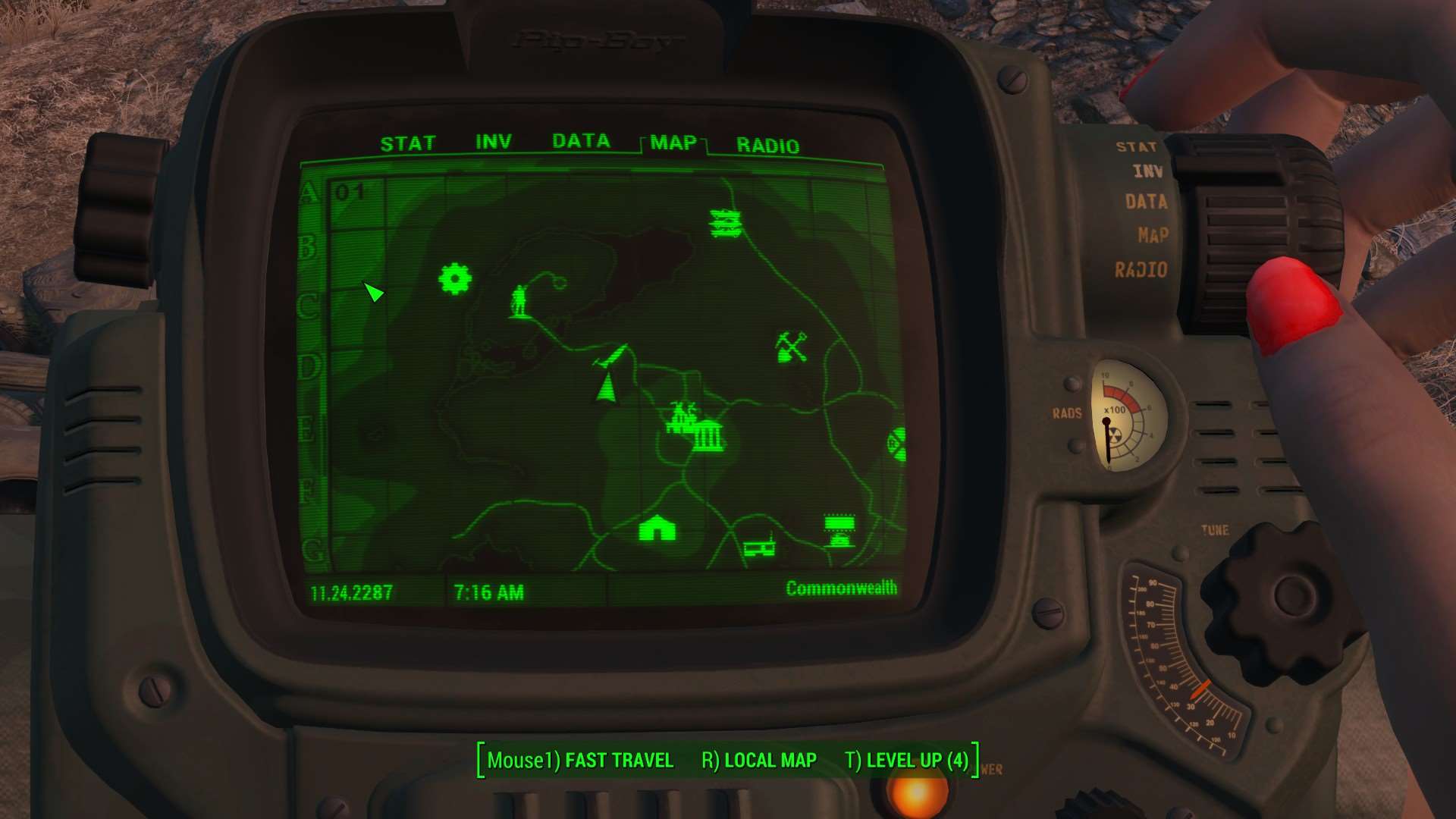 Fallout 4 быстрое перемещение для выживания фото 3
