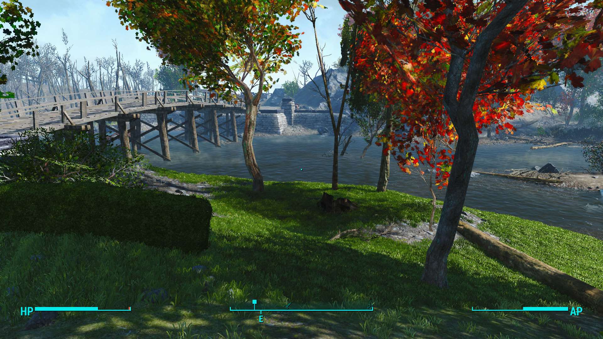 Fallout 4 деревья и трава фото 36