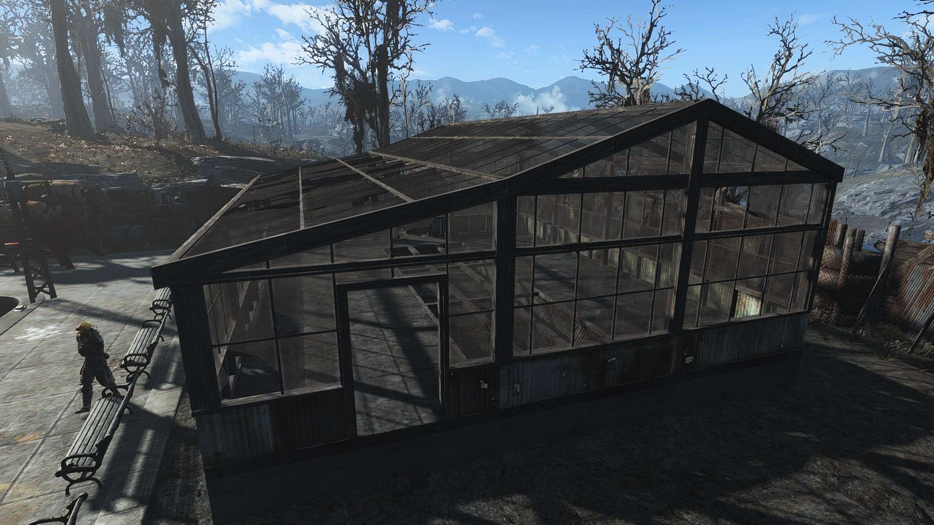 Fallout 4 лодочный домик таффингтона строить укрепления фото 111