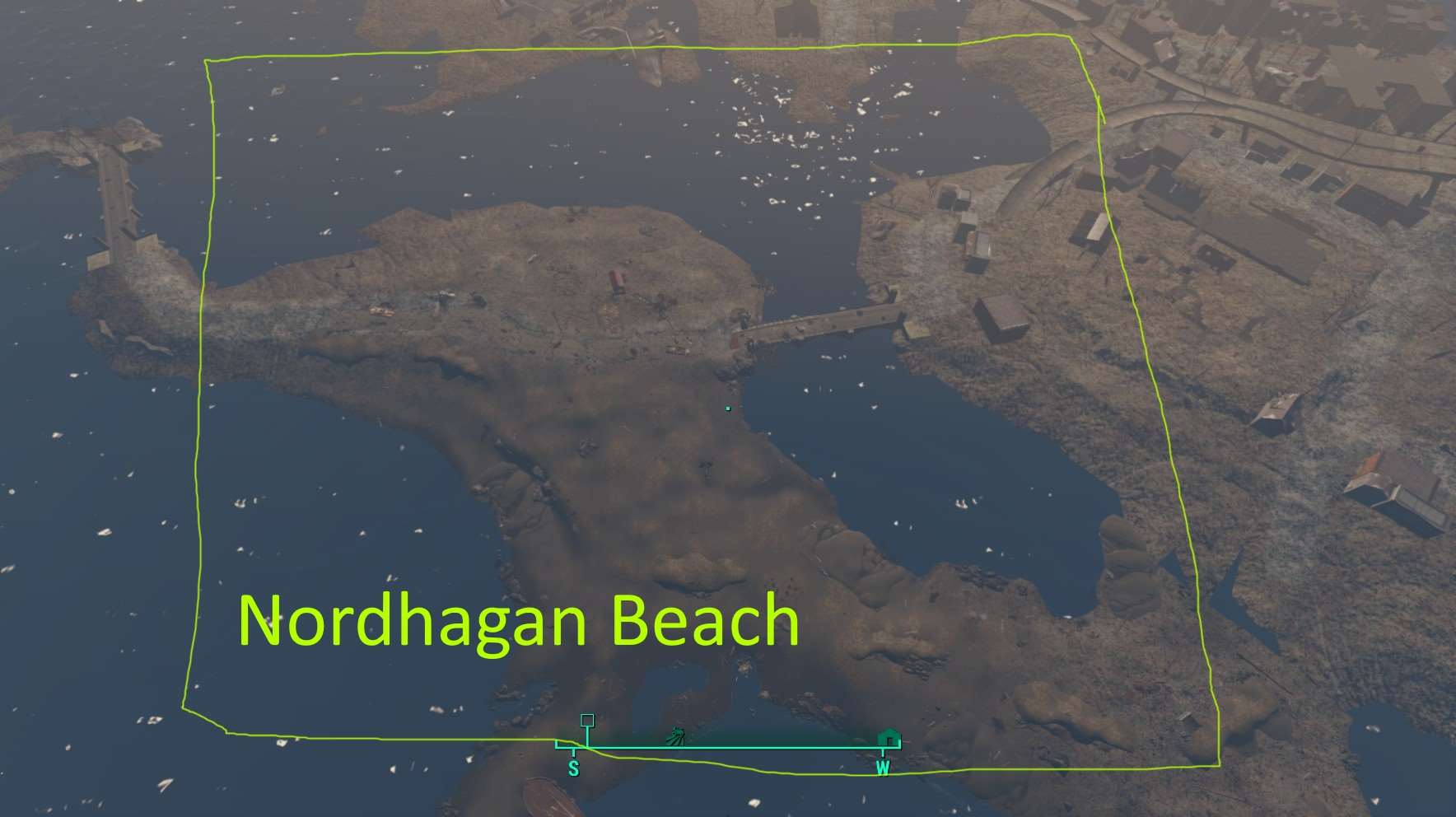 Fallout 4 коттедж на берегу на карте фото 94