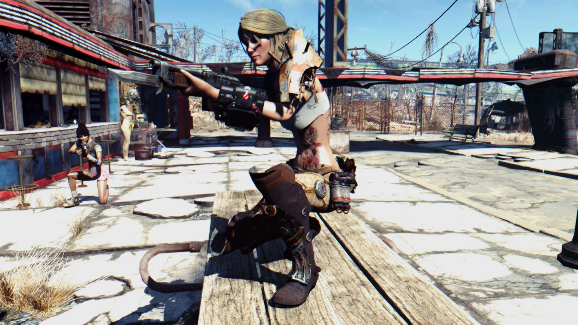 Fallout 4 джезебел тело как построить фото 18